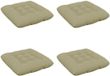 vidaXL - Zitkussens - VIANEN - 4 stuks - 100% Polyester - Lichtgroen