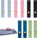 Markenlos ZenithVibe Set van 10 telefoonringstandaard telefoonlusvingerhouder pop-grip siliconen mobiele telefoongreepstandaard inklapbare uitbreidbare telefoongreep voor smartphone-tablet