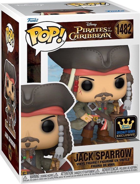Funko Pop Disney: Pirates of the Caribbean - Jack Sparrow #1482