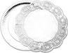 Ibili 729520 Zilver Rond taartstandaard