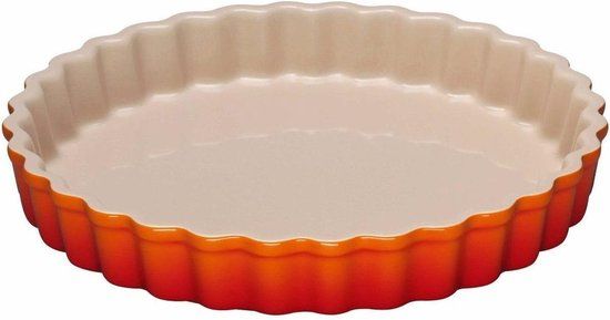 Le Creuset Heritage Taartvorm - Oranjerood - ø 24 cm