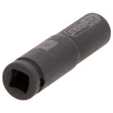KS Tools 152.1062 1/4" Slagschroefdop, lang, 8mm