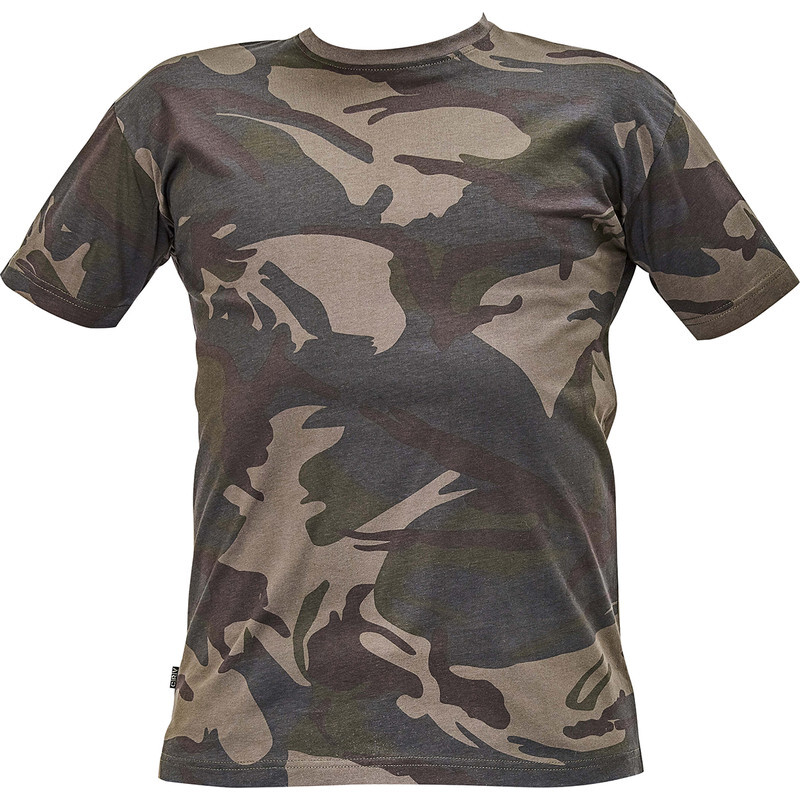 Cerva t-shirt camouflage XXL groen