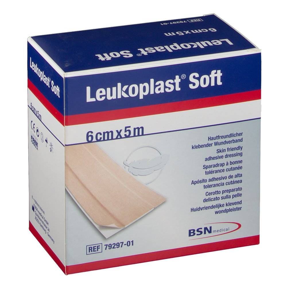 Leukoplast Soft 6 cm x 5 m 1 st