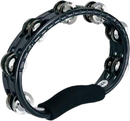 Meinl TMT1BK - Hand tamboerijn, stalen bellen, zwart