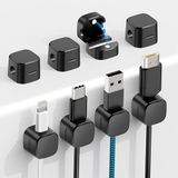 Euqvunn Cable Clips, 8 Pack Magnetische Kabelhouders
