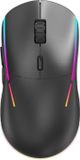 YENKEE Gamingmuis, SAMURAI YMS 3500BK, draadloos, 5000 DPI, 6 programmeerbare knoppen, RGB-achtergrondverlichting
