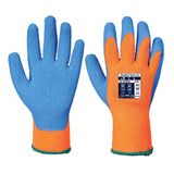Portwest A145 Cold Grip Handschoen, Lang, Grootte XL, Oranje/Blauw