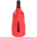 KS Tools 117.1417 1/4" bit-dop met veiligheidsisolatie voor inbusbouten, 5 mm
