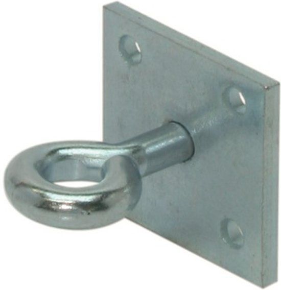 GB Oog op plaat (Barcode) 40 x 40 x 4mm EV 74468