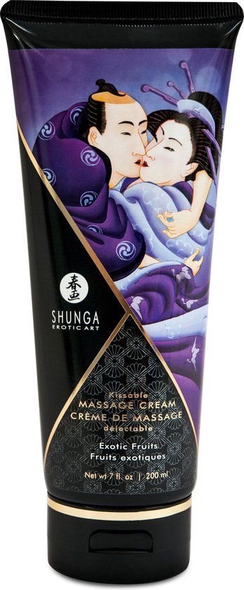 Shunga Massage Crème Exotic Fruit 200ml