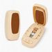 Coupe-comprimé - précis avec compartiment de rangement - beige