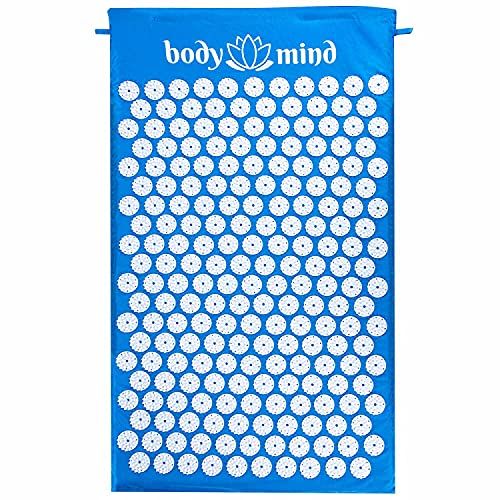 Body & Mind Acupressuur Mat Yogi Nagel Mat Ensptatie en Massage Mat Acupunctuur Mat voor ontspanning van lichaam en geest (Maat L (75x42cm))
