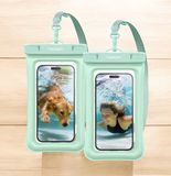 OEM Spigen Aqua Shield waterdichte hoes voor mobiele telefoon Drijvend [2 stuks] IPX8 waterdichte hoes voor mobiele telefoon Onderwater hoes Compatibel met iPhone, Galaxy, Xiaomi, Google Smartphones - Mint
