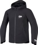 Alpinestars Aeroshel waterdichte motorfiets textieljas - Zwart - 3XL
