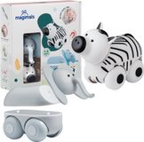Magimals Wheely Safari Box - Interactieve & magnetische dieren op wielen (6 stuks)