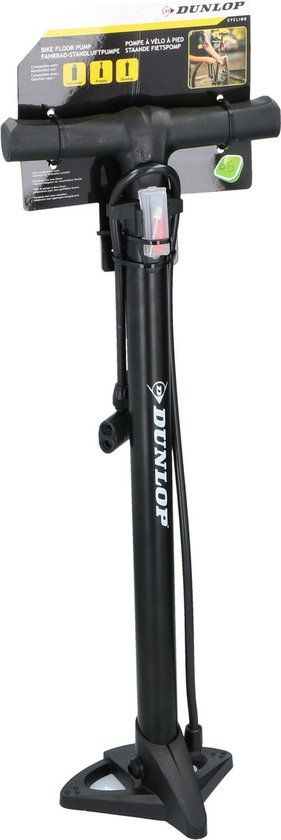 Dunlop Fietspomp - Zwart - 63 cm
