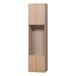WOOOD Build Smalle Half Open Opbergkast - Eiken Fineer - Naturel