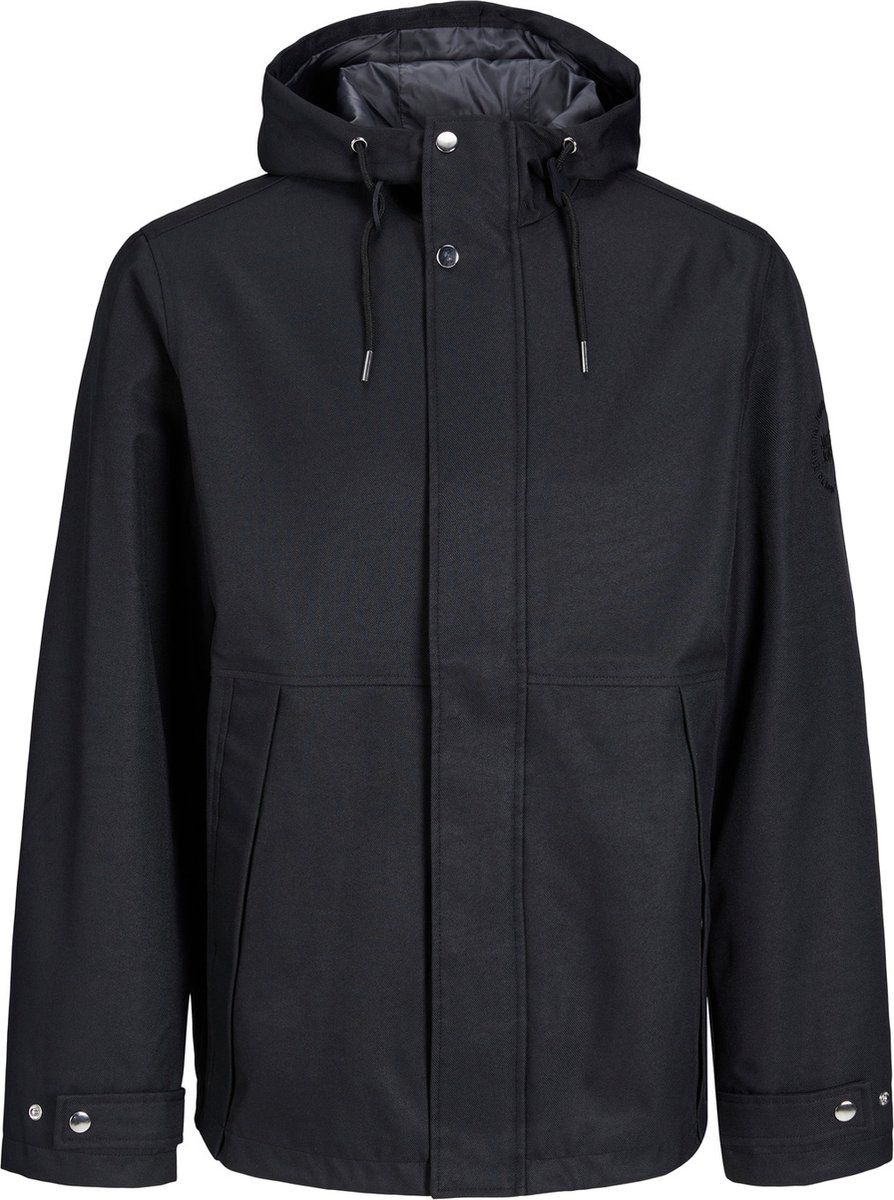 Jack & Jones JJJAX HOOD JACKET Heren Jas - Maat L - Zwart