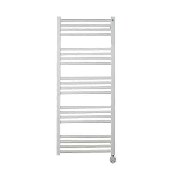 Crosswater MPRO Elektrische handdoekradiator 50x115cm 400 Watt Mat Wit MP48X1140MWELEC