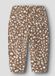 Name It - NMFBELLA Barrel Jeans - Deer Print - Brown - Size 104