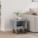 Maison Exclusive meuble TV 37 x 35 x 35 cm Sonoma gris panneau de particules