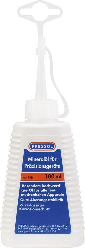 Pressol Minerale Olie Voor Precisieapparatuur 100 Ml