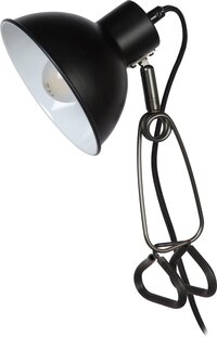Lucide MOYS Klemlamp - Zwart - Staal - 2020