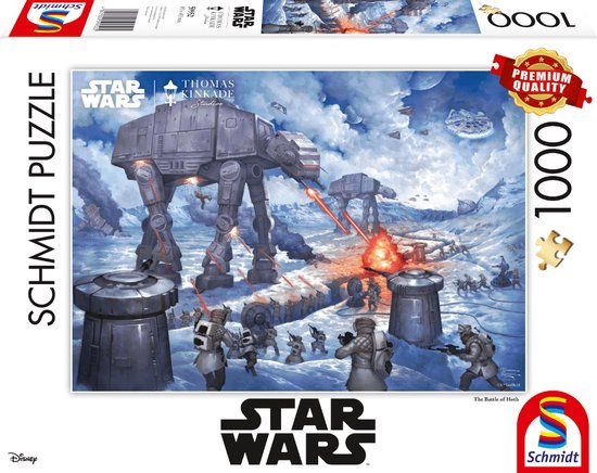 Schmidt Spiele Star Wars The Battle of Hoth 1000 Piece Puzzle