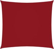 vidaXL Zonnescherm vierkant 2,5x2,5 m oxford stof rood