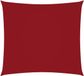 vidaXL Zonnescherm vierkant 2,5x2,5 m oxford stof rood