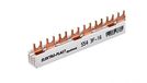 Aansluitrail Elektroplastische kleppen Aansluitrail 3P 80A 16mm2 vork (54mod.) 3F S-543F-16 45.316