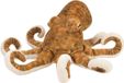 Wild Republic pluche dier knuffel Octopus/inktvis - 30 cm - bruin - zeedieren