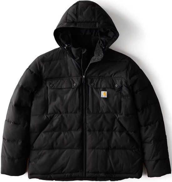 Carhartt Livingston Jas - Montana Loosefit Insulated - Zwart - XL