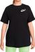 Nike Sportswear T-shirt femme noir Polyester Manche courte S