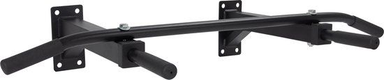 VirtuFit Multifunctionele Optrekstang Pro - Zwart - Wandmontage - 350 kg