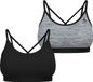 Odlo Seamless Low Sport Bra Women Black Size L