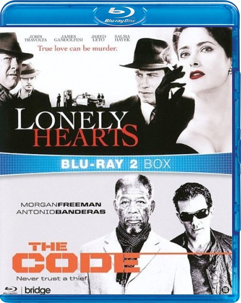 Just Bridge Entertainment Lonely Hearts & The Code Blu-ray 2 box