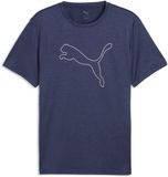 PUMA M TAD ESSENTIAL HEATHER CAT TEE L