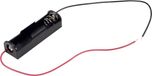 Tru Components BH-311-1A Porte-piles 1 AA (penlite) Câble Noir