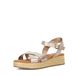 Dune LONDON Sandaal 'Littleton' goud
