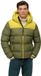 Superdry - Colourblock Gewatteerde Jas Met Capuchon - Heren - XXL - Shooting Olive