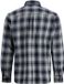 Jack & Jones Overhemd Regular Fit Geruit Katoen Lange Mouw Donkerblauw M