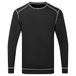 Portwest B153 Basis voor Antibacteriologische Bovenkleding Lichtgewicht | Zwart, L