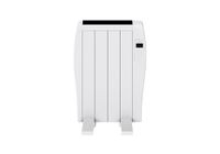 EVVO C4 radiator, wit, 600 W, tot 8 m², vloer- of wandmontage, Google Home, 4 elementen, kinderbeveiliging, wifi, afstandsbediening, timer