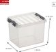 Sunware Q-line Opbergbox - 3L - Grijs - 20 x 15 x 14,3 cm