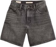 Levis Hoge Baggy Shorts - Zwart - Vrouwen - W27
