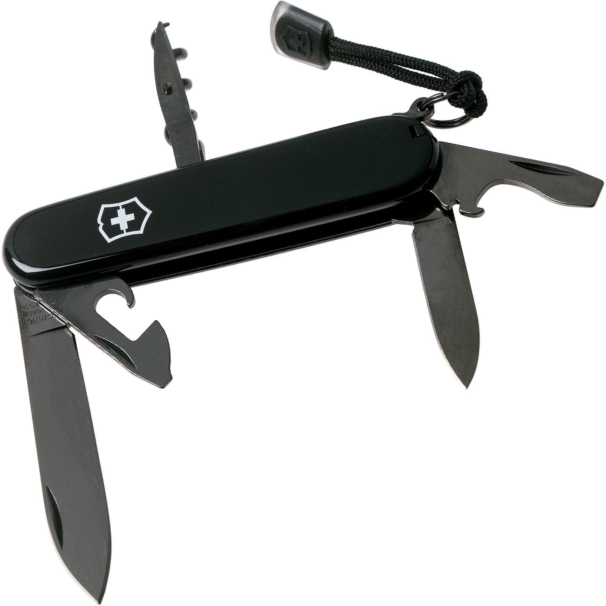 Victorinox Spartan Onyx Black Collection Zakmes - Zwart - 12 functies
