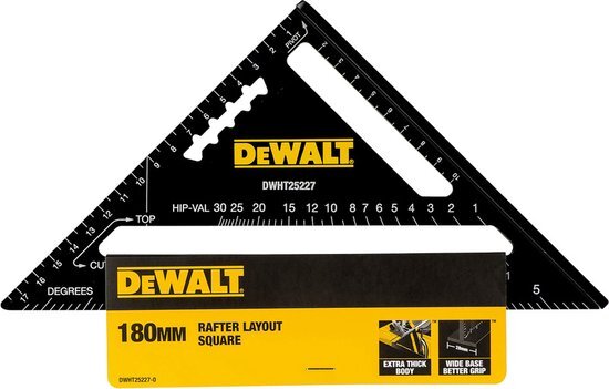 DeWalt rafter speed square 180mm