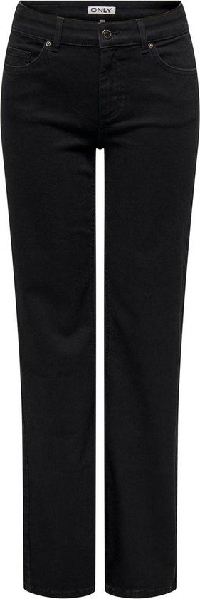 ONLY ONLBLUSH MID STRAIGHT DNM REA2343 Jeans - Black - W26 X L30